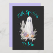 Fluisterend Wraakgeest Feestdagenkaart (Voorkant / Achterkant)