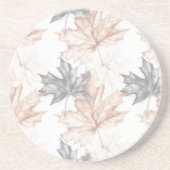 Fluisterende bladeren in de herfst zandsteen onderzetter (Voorkant)