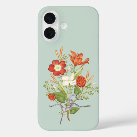 fluisterende bloem Case-Mate iPhone case (Achterkant)