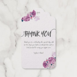 Fluisterende Bloemblaadjes Cadeaubijsluiter Cadeaulabels
