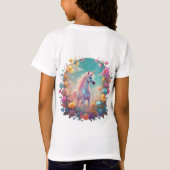 "Fluisterende bloemen dromen" T-shirt (Achterkant)