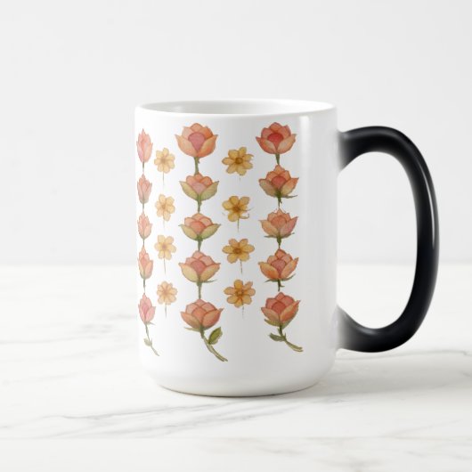 Fluisterende Bloesems Magische Mok (Rechts)