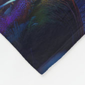 Fluisterende Bossen Fleece Deken (Hoek)