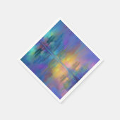 Fluisterende Bossen in pastelkleuren Servet (Hoek)