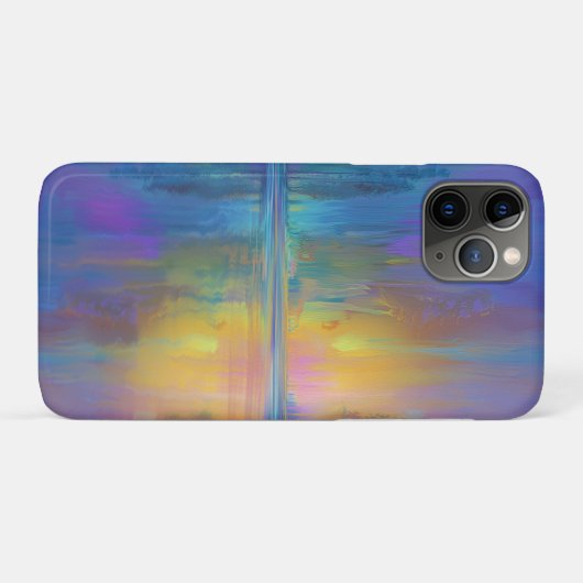 fluisterende Bossen, lichtgevende pastelkleuren, Case-Mate iPhone Case (Achterkant (horizontaal))