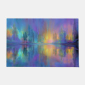 Fluisterende Bossen, pastelkleuren, Deurmat (Voorkant)