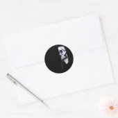 Fluisterende Botten Ronde Sticker (Envelop)