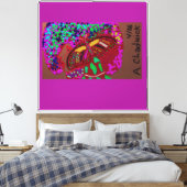 Fluisterende Dageraad Canvas Afdruk (Insitu (Slaapkamer))