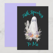 Fluisterende Geest Verschijning Feestdagenkaart (Voorkant / Achterkant)