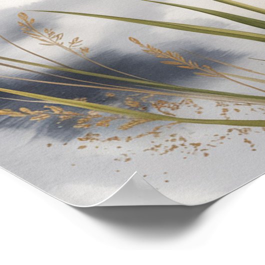 Fluisterende kroonblaadjes poster (Hoek)