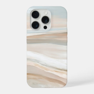 Fluisterende Kusten – Minimalistisch Abstract Zeel iPhone 15 Pro Case
