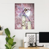 Fluisterende Maan Fee Poster (Thuiskantoor)
