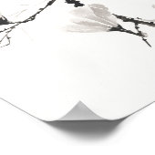 Fluisterende Magnolia Poster (Hoek)