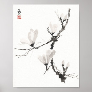 Fluisterende Magnolia Poster