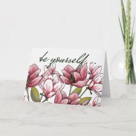 Fluisterende Magnolia's voor moed Kaart