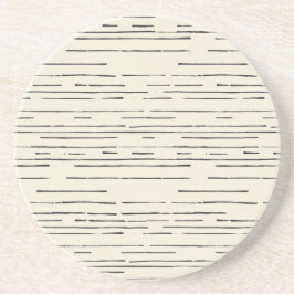 Fluisterende Meadow Neutral Floral Zandsteen Onderzetter