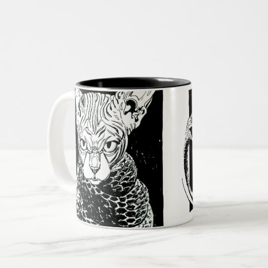 fluisterende Mok (Voorkant links)