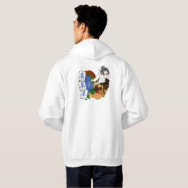 Fluisterende Oost-Mahjong Wind & Chibi Geest Hoodie