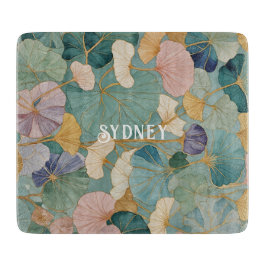 Fluisterende Pastel Gingko Snijplank