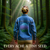 fluisterende pastelvallei denim jacket