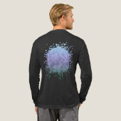 Fluisterende Pastelvallei Tri-Blend Shirt (Achterkant)