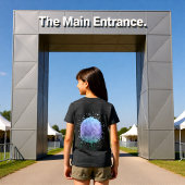 Fluisterende Pastelvallei Tri-Blend Shirt