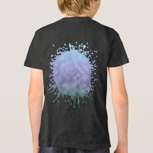 Fluisterende Pastelvallei Tri-Blend Shirt (Achterkant)