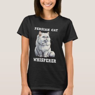 FLUISTERENDE PERZISCHE KAT Eigenaar van een Grappi T-shirt