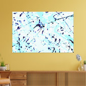 Fluisterende Rozen Canvas Afdruk (Insitu (Woonkamer))