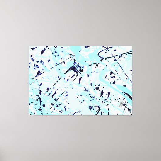 Fluisterende Rozen Canvas Afdruk (Voorkant)