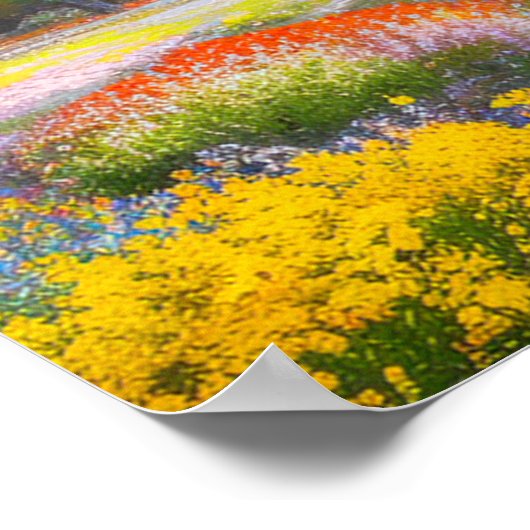 Fluisterende sereniteit poster (Hoek)