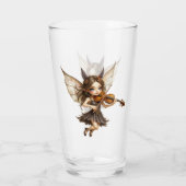 Fluisterende snaren van de Zonsondergangsfee. Glas (Achterkant)