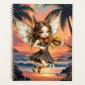 Fluisterende snaren van de Zonsondergangsfee. Planner (Voorkant)
