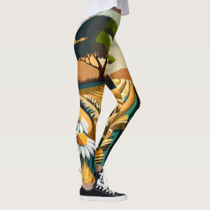 Fluisterende Tarwe Leggings