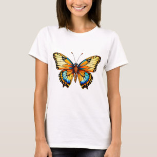 "Fluisterende vleugels: sierlijke vlinder T-shirt