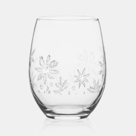 Fluisterende Vorstbloem Wijnglas Zonder Voet