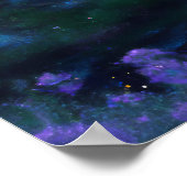 Fluisterende Wilds: Moonflower Radiance Poster (Hoek)