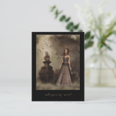 Fluisterende wind briefkaart (Staand voorkant)