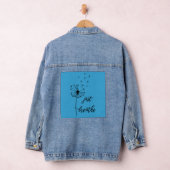 Fluisterende Winden: Gewoon Paardenbloem inademen Denim Jacket (Hangar)
