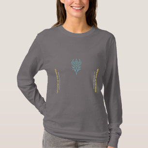 Fluistering van de Doden Neon Mystieke T-shirt m