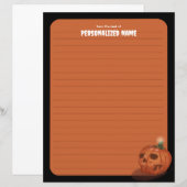 fluistering van de herfst - Sinaasappel - gevoerd (Voorkant / Achterkant)