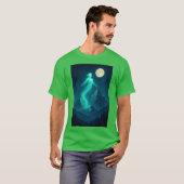 Fluistering van de pieken WildWakeDesigns grappig T-shirt (Voorkant volledig)
