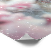 Fluistering van Lente Bloesem Poster (Hoek)