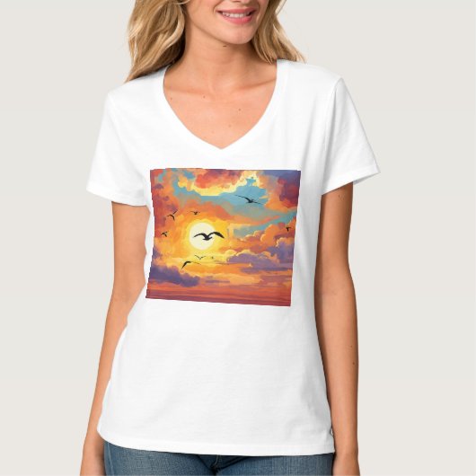 Fluisteringen boven t-shirt (Voorkant)