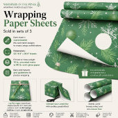 Fluisteringen in de Dennen Inpakpapier Vel