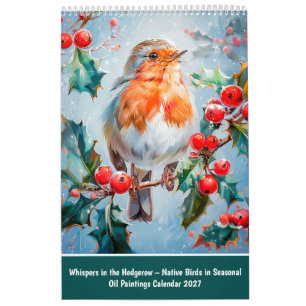 Fluisteringen in de heg – Inheemse vogels in seizo Kalender