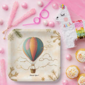 "Fluisteringen in de lucht" Papieren Bordje (Feest)