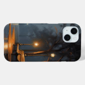 Fluisteringen in de regen – Emotionele olieverfsch Case-Mate iPhone Case (Achterkant (horizontaal))