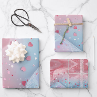 Fluisteringen in Kant Inpakpapier Vel