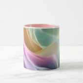 Fluisteringen in Pastel Beweging Mok (Midden)